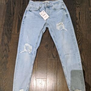 BNWT Distressed Zara Jeans